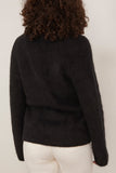 Loulou de Saison Lynn V-Neck Cardigan in Black