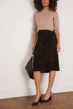Loulou de Saison Mora Cropped Sweater in Beige Melange