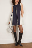 Lovebirds Hubble Dress in Midnight Blue/Ivory