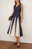 Lovebirds Mythos Dress in Midnight Blue/Ivory