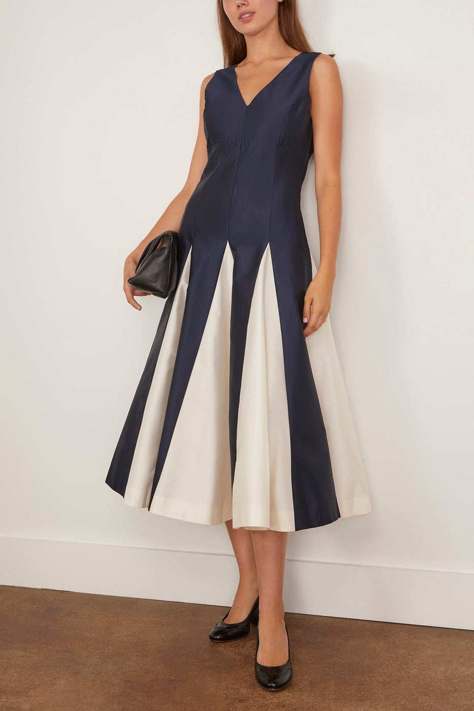 Lovebirds Mythos Dress in Midnight Blue/Ivory