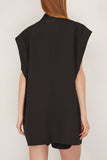 MM6 Maison Margiela Tops Sleeveless Gilet in Black MM6 Maison Margiela Sleeveless Gilet in Black