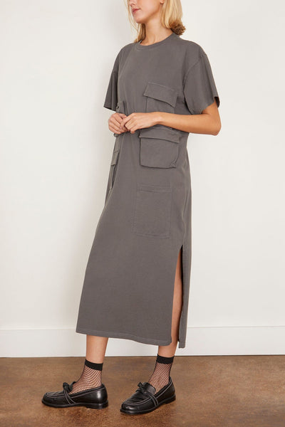 MM6 Maison Margiela Casual Dresses Midi Dress in Grey MM6 Maison Margiela Midi Dress in Grey