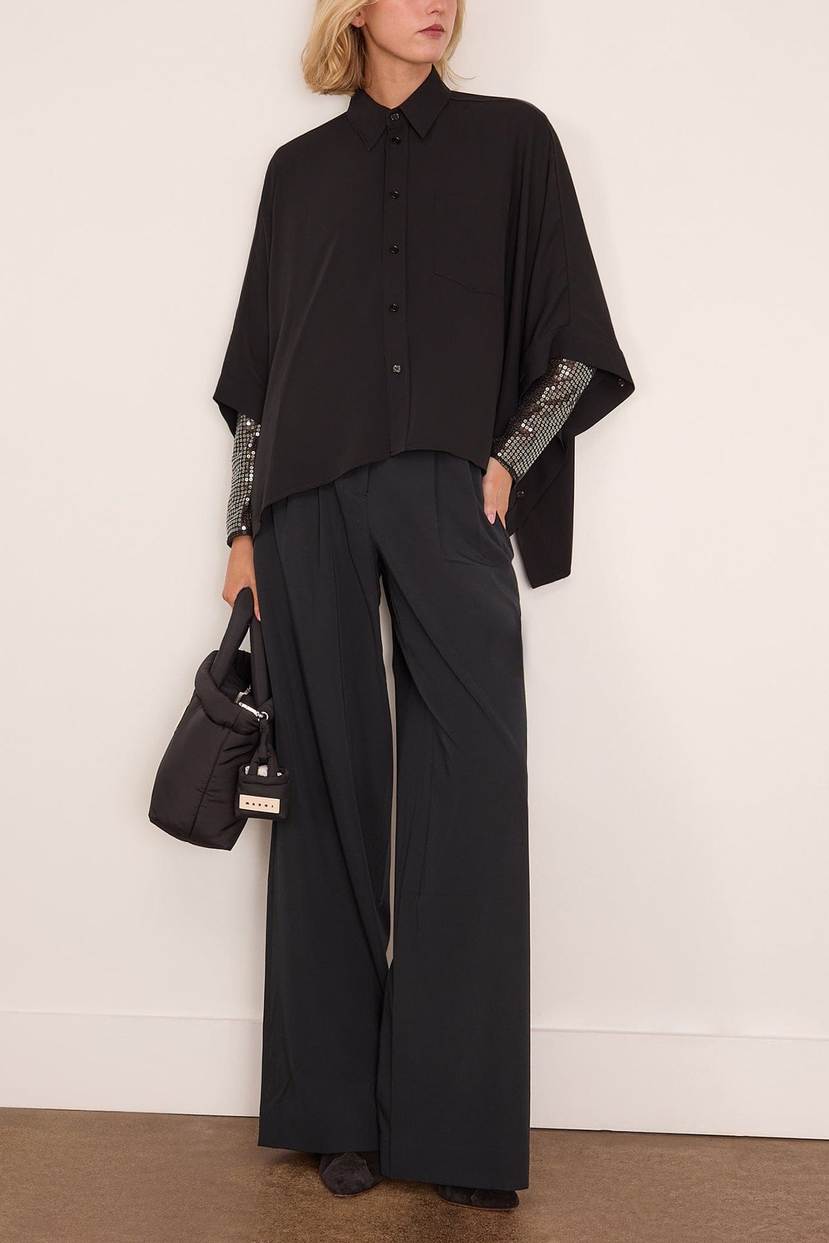 MM6 Maison Margiela Shirt in Black – Hampden Clothing