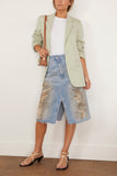 MM6 Maison Margiela Jackets Tailored Suit Jacket in Pistachio Green Tailored Suit Jacket in Pistachio Green