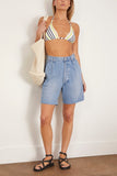 Lemlem Swimwear Malia Triangle Top in Semira Vanilla Lemlem Malia Triangle Top in Semira Vanilla