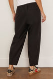 Maria McManus Barrel Leg Drawstring Trouser in Black