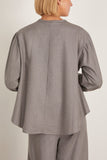 Maria McManus Boho Blouse in Heather Grey