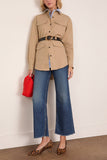 Maria McManus Cargo Jacket in Khaki