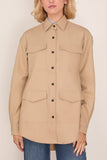 Maria McManus Cargo Jacket in Khaki