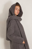 Maria McManus Cloak Sweater Coat in Charcoal