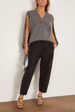 Maria McManus Cocoon Cape in Medium Heather Grey