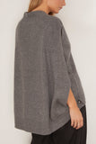 Maria McManus Cocoon Cape in Medium Heather Grey