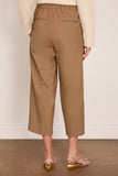 Maria McManus Pull On Wide Leg Crop Pant in Caramel