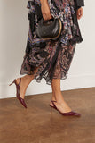 Marion Parke Classic Pump 70 in Merlot
