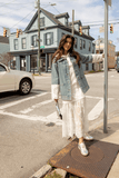 Sea Casual Dresses Marja Embroidery Hoodie Dress in Pearl SEA Marja Embroidery Hoodie Dress in Pearl
