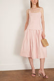Marni Waves and Drops Cotton Jacquard Top in Azalea
