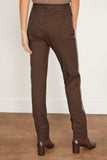 Marni Pants Wool and Coated Fabric Trouser in Moca/Chestnut Marni Wool and Coated Fabric Trouser in Moca/Chestnut