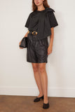 Max Mara Colle Knitted Blouse in Black