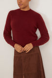 Max Mara Harlem Sweater in Raspberry