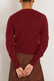 Max Mara Harlem Sweater in Raspberry