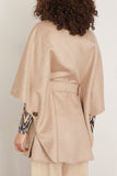 Max Mara Ring Cape in Beige