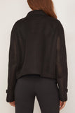 Max Mara Strenna Jersey Jacket in Black