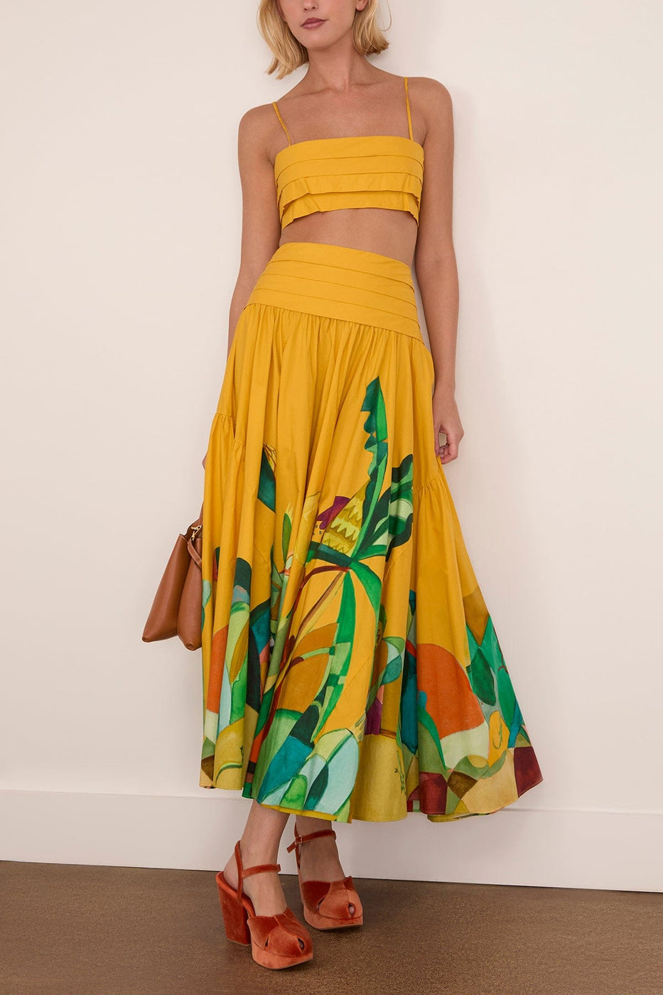 Alemais Mokshini Top in Yellow