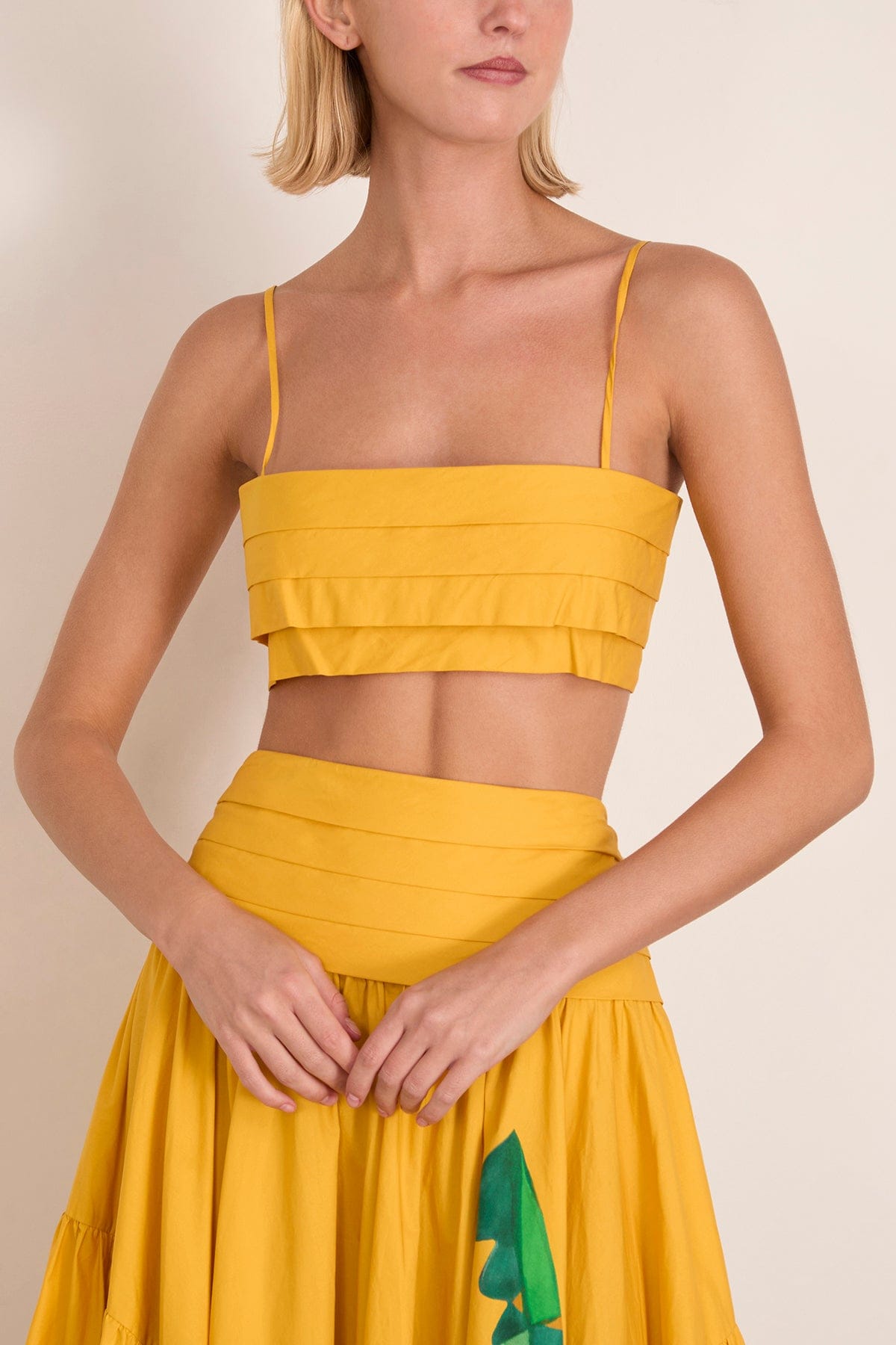 Alemais Mokshini Top in Yellow