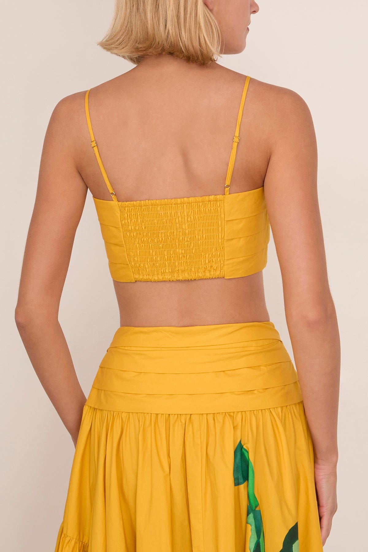 Alemais Mokshini Top in Yellow
