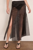 MORE NOIR Virginia Skirt in Black