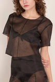 MORE NOIR West Top in Black