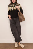 Nili Lotan Shon Jean in Stone Black Wash
