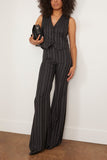 Nili Lotan Tops Angelina Vest in Black Pinstripes Angelina Vest in Black Pinstripes