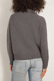 Nili Lotan Sweaters Lanie Sweater in Grey Melange Nili Lotan Lanie Sweater in Grey Melange