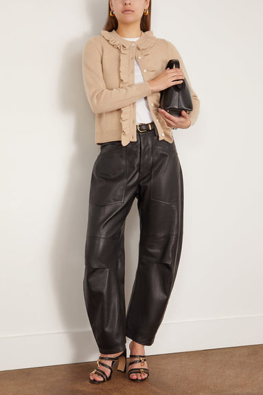 Nili Lotan Pants Shon Leather Pant in Black Nili Lotan Shon Leather Pant in Black