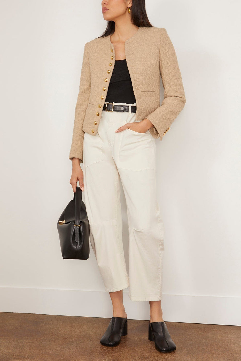 Nili Lotan Pants Shon Pant in Stone Shon Pant in Stone