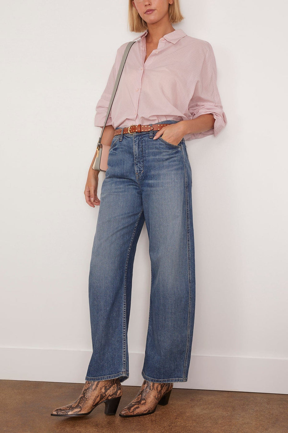 Nili Lotan Tribeca Jean in Classic Wash