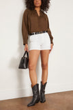 Nili Lotan Shorts Utility Short in Stone Nili Lotan Utility Short in Stone