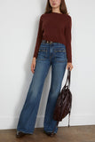 Nili Lotan Venus Sweater in Dark Rust
