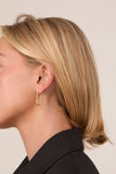 Otiumberg Paperclip Large Earrings in Gold