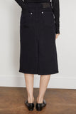 Proenza Schouler White Label Skirts Denim Skirt in Black