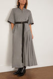 Plan C Dress in Black Melange
