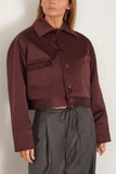 Plan C Jacket in Dark Burgundy