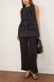 Plan C Tops Sequin Tank Top in Black Sequin Tank Top in Black