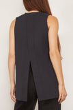 Plan C Tops Sequin Tank Top in Black Sequin Tank Top in Black