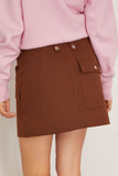 Skirt in Coffee