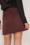 Skirt in Dark Burgundy