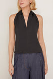 Plan C Tops Tank Top in Black Tank Top in Black