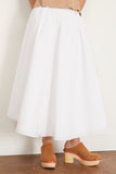 Dorothee Schumacher Skirts Poplin Power Skirt in Pure White Dorothee Schumacher Poplin Power Skirt in Pure White